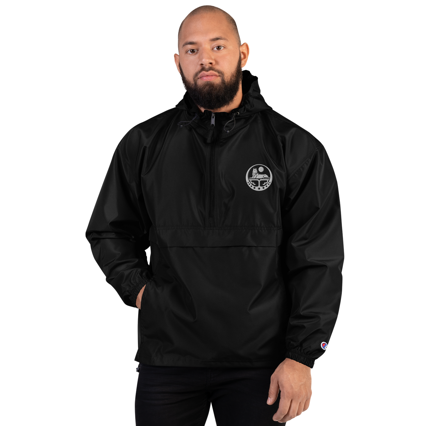 Ichkeria Bestickte Champion Jacke
