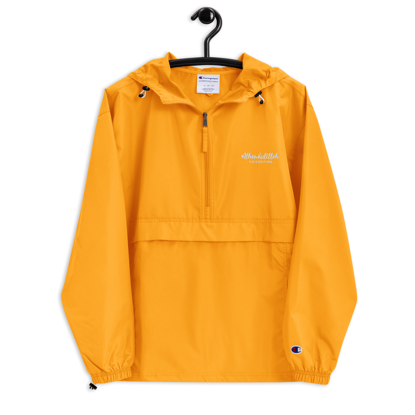 Alhamdulillah for everything Bestickte Original Champion Jacke