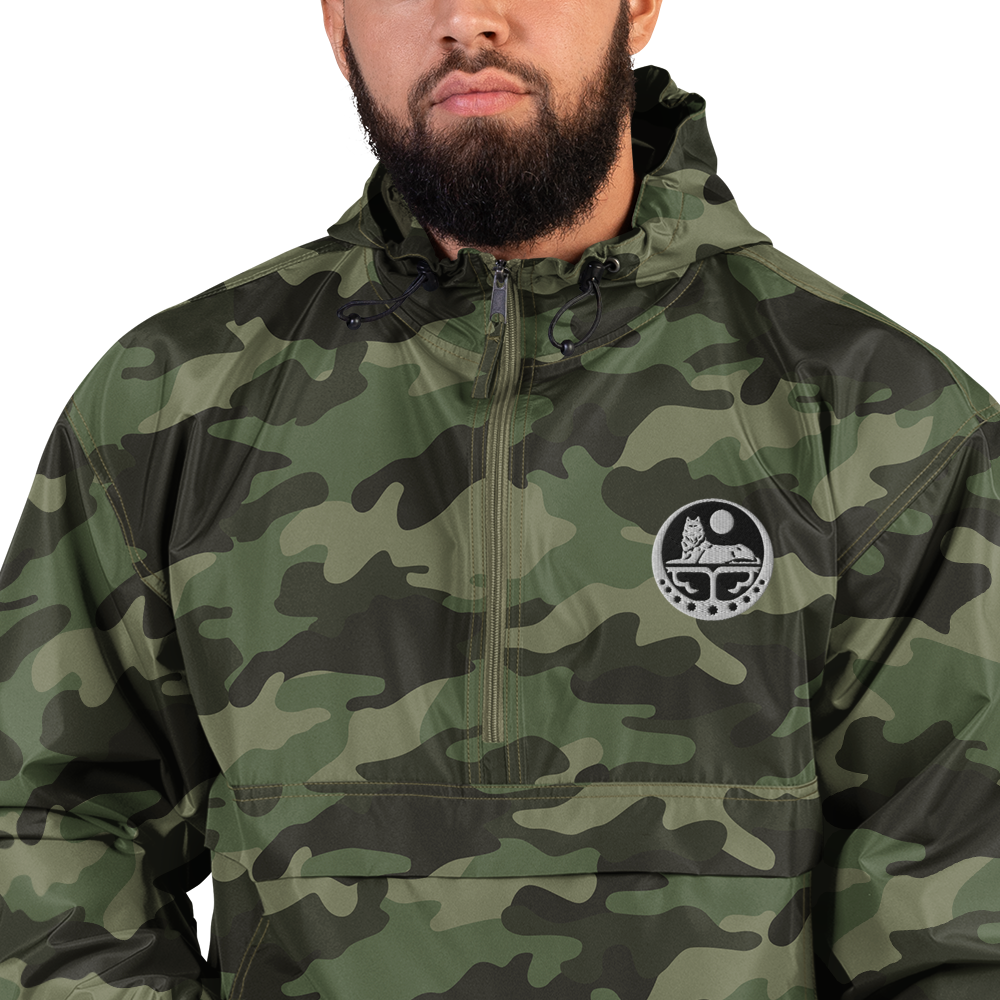Ichkeria Bestickte Champion Jacke