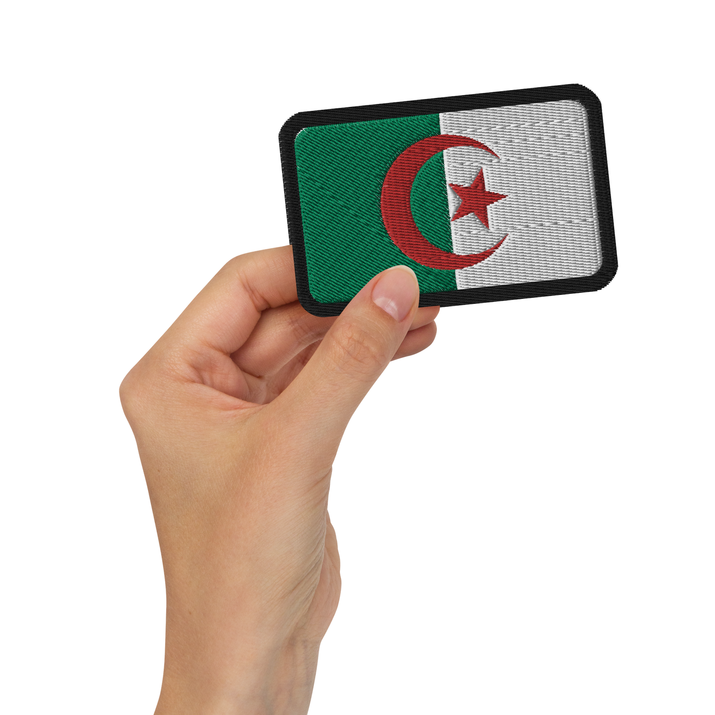 Embroidered patch "Algeria"