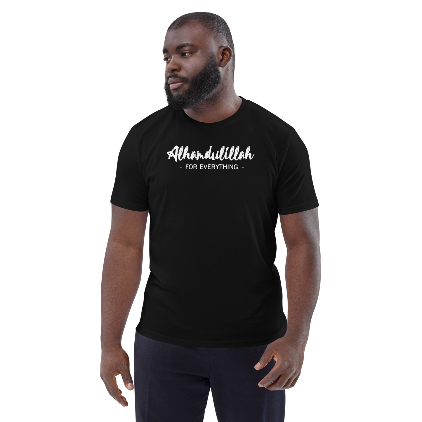 "Alhamdulillah" Bio-Baumwoll-T-Shirt