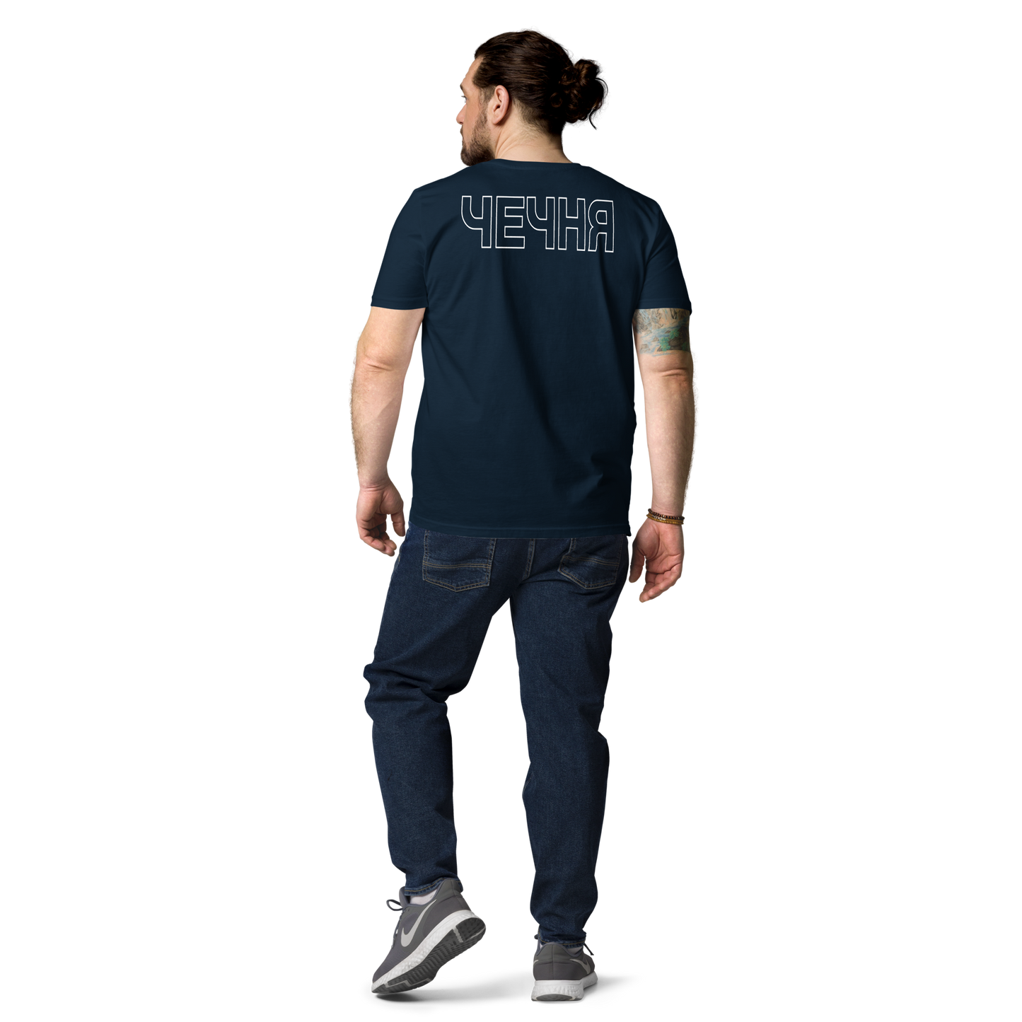 Bio-Baumwoll-T-Shirt "ЧЕЧНЯ"