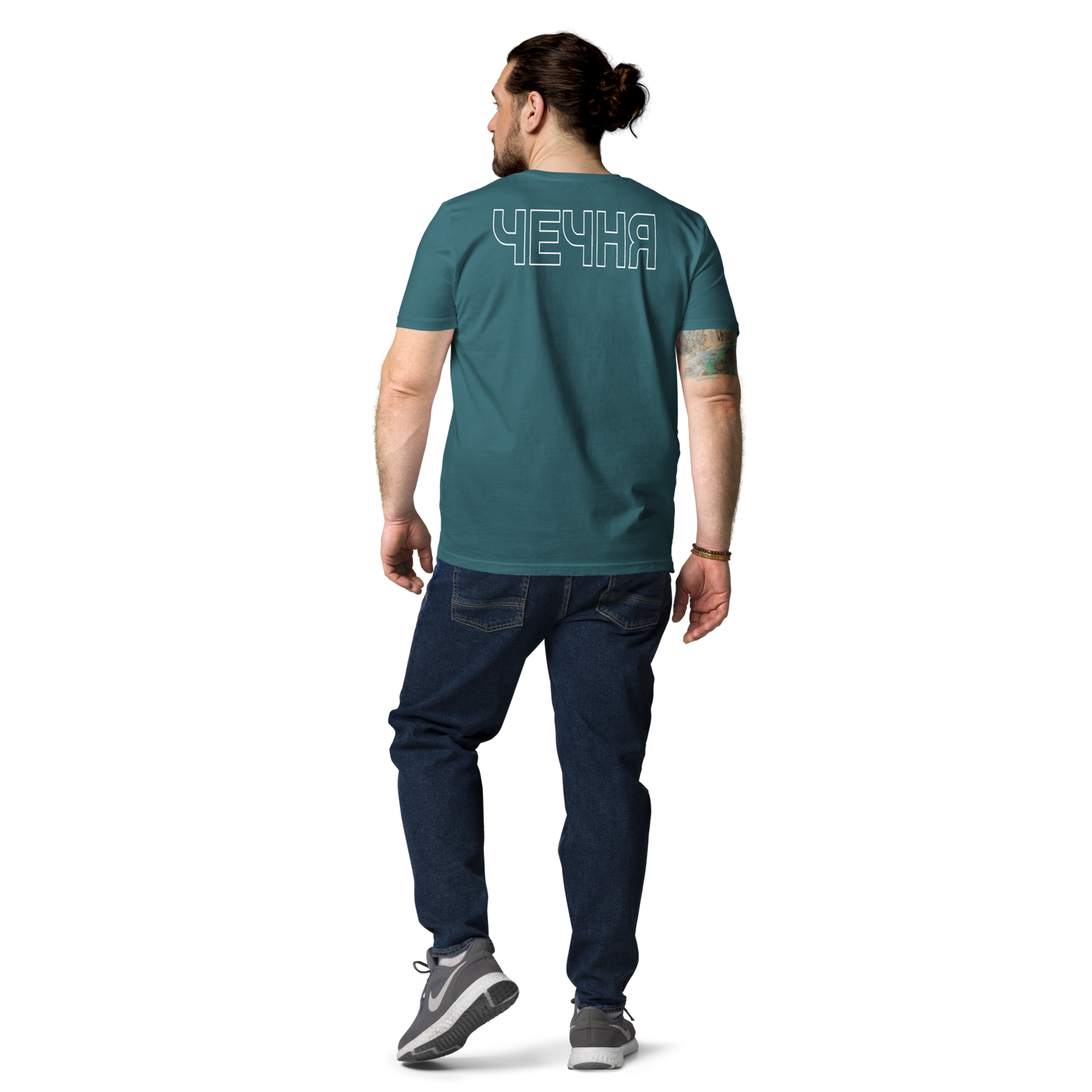 Bio-Baumwoll-T-Shirt "ЧЕЧНЯ"
