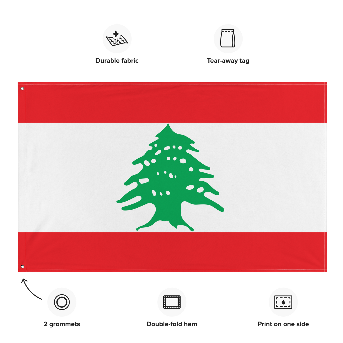 flag of Lebanon