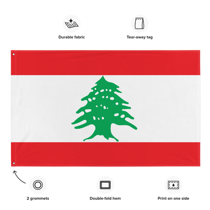 flag of Lebanon