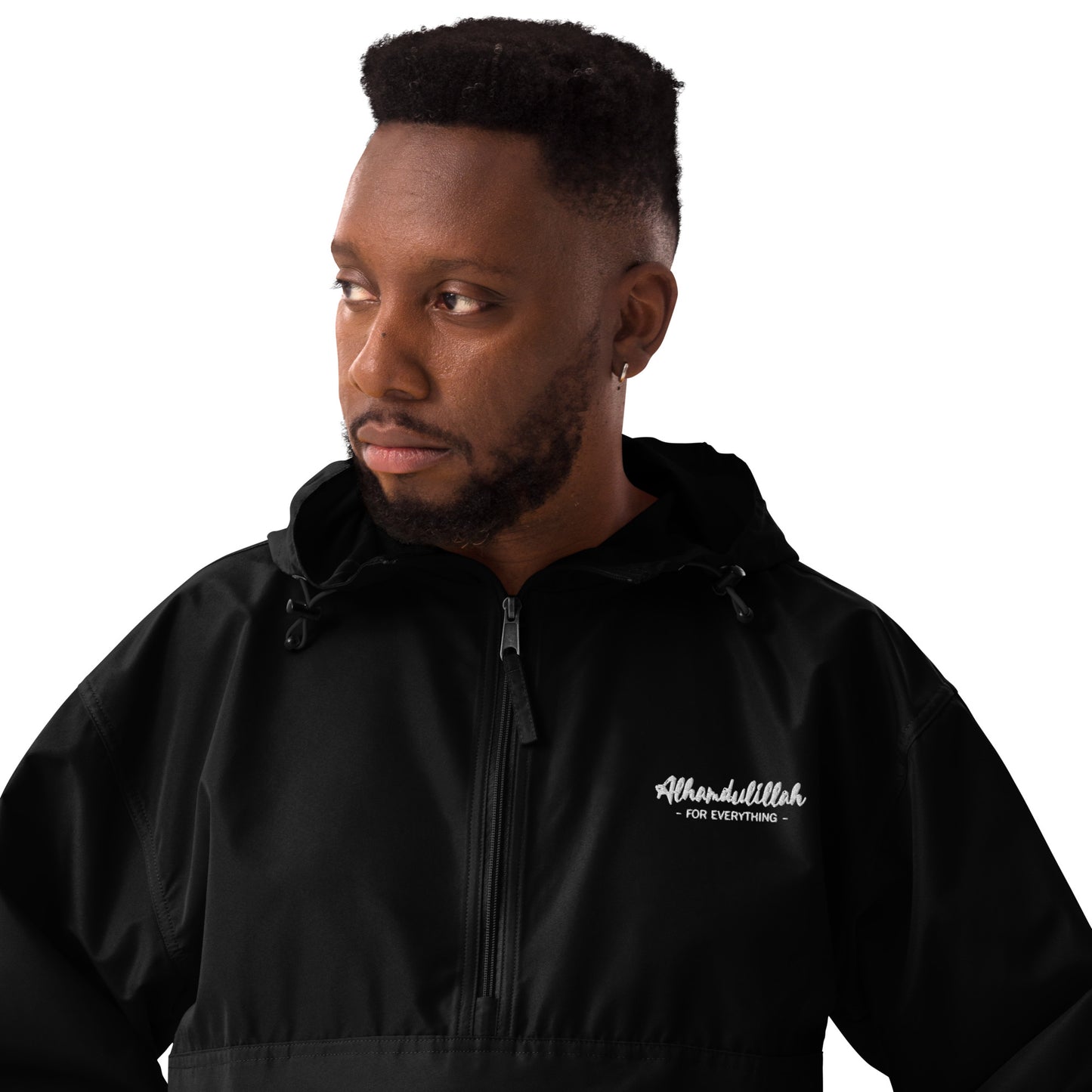 Alhamdulillah for everything Bestickte Original Champion Jacke