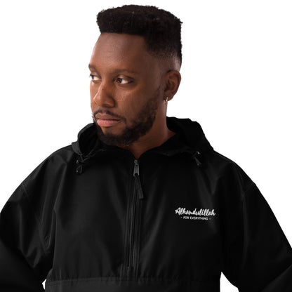Alhamdulillah for everything Bestickte Original Champion Jacke