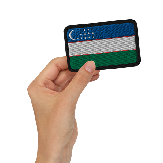 Embroidered patch "Uzbekistan"