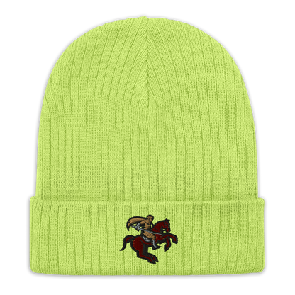 Ribbed Knitted Hat "Sabre"