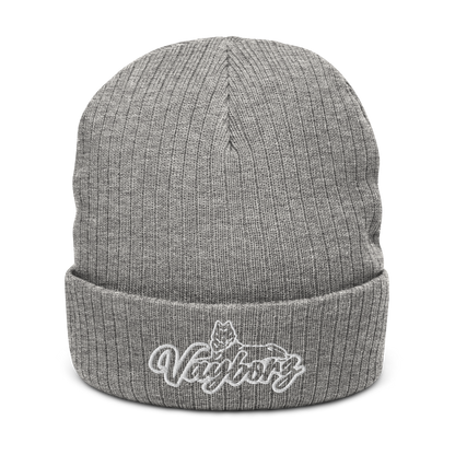 Ribbed knitted hat "Vayborz"