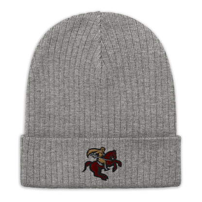 Ribbed Knitted Hat "Sabre"
