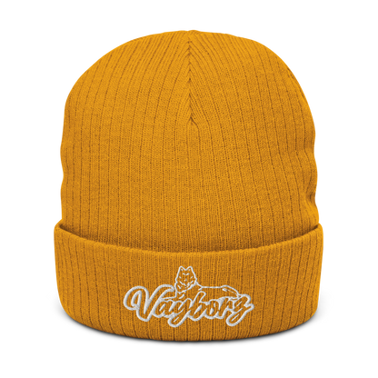 Ribbed knitted hat "Vayborz"