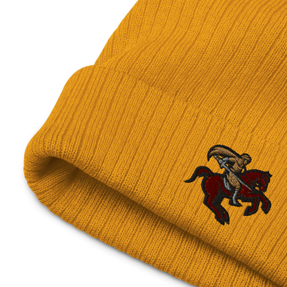 Ribbed Knitted Hat "Sabre"