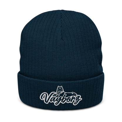 Ribbed knitted hat "Vayborz"