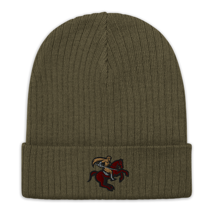 Ribbed Knitted Hat "Sabre"