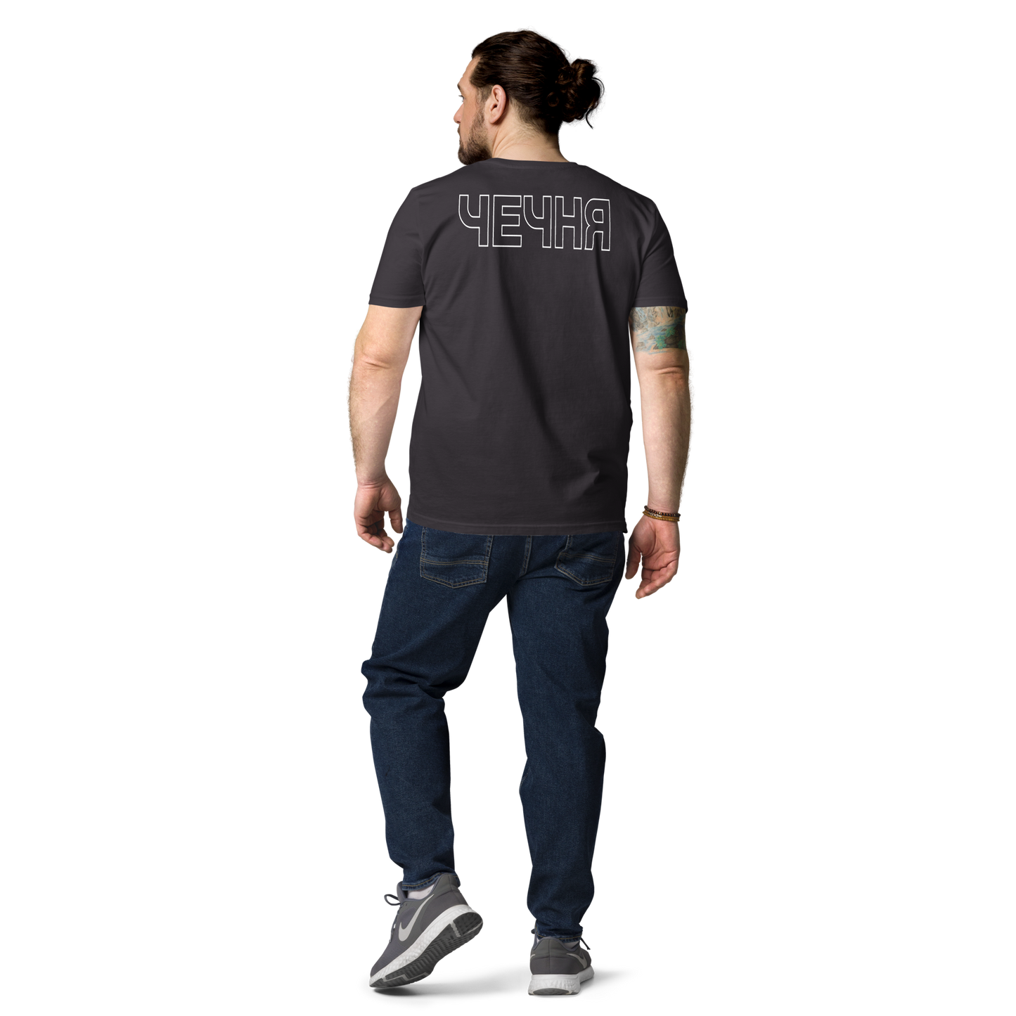 Bio-Baumwoll-T-Shirt "ЧЕЧНЯ"