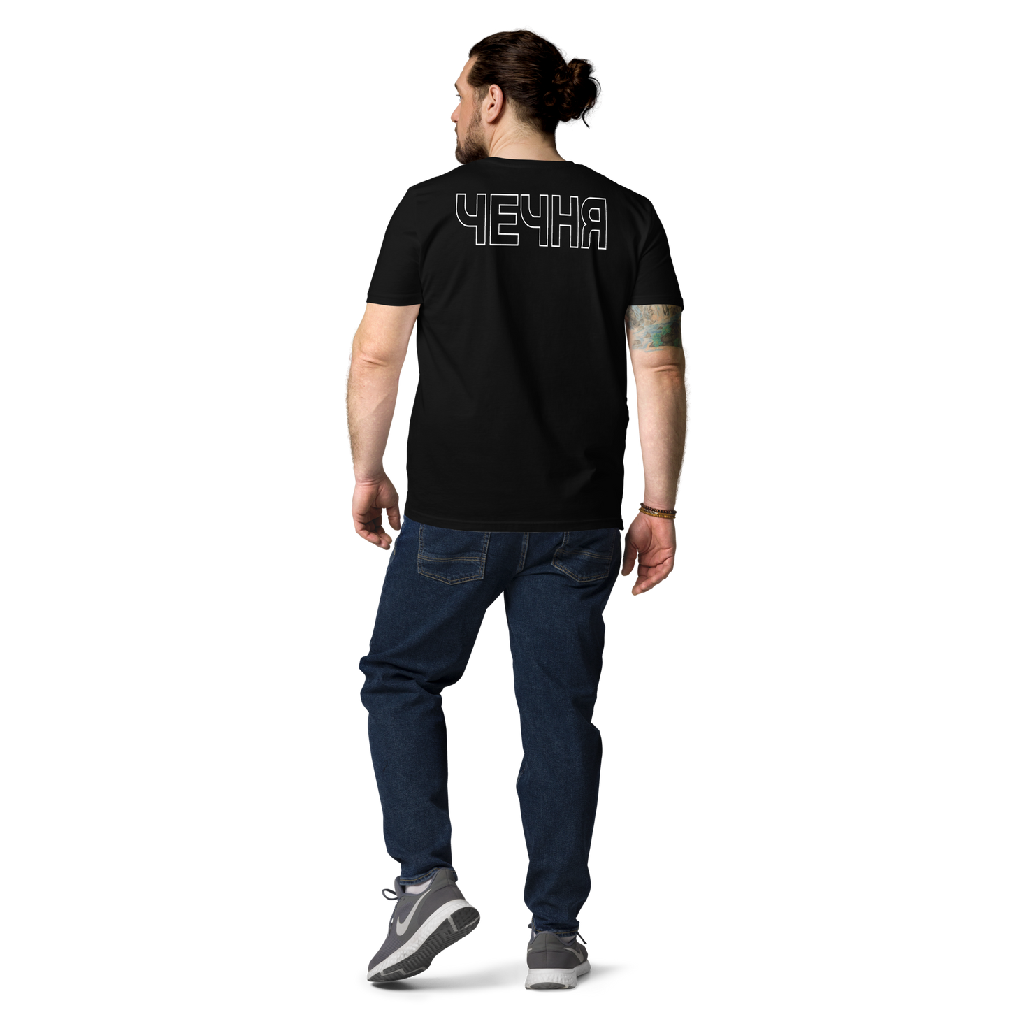 Bio-Baumwoll-T-Shirt "ЧЕЧНЯ"