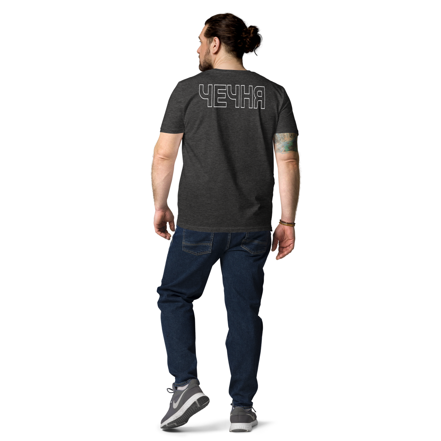 Bio-Baumwoll-T-Shirt "ЧЕЧНЯ"