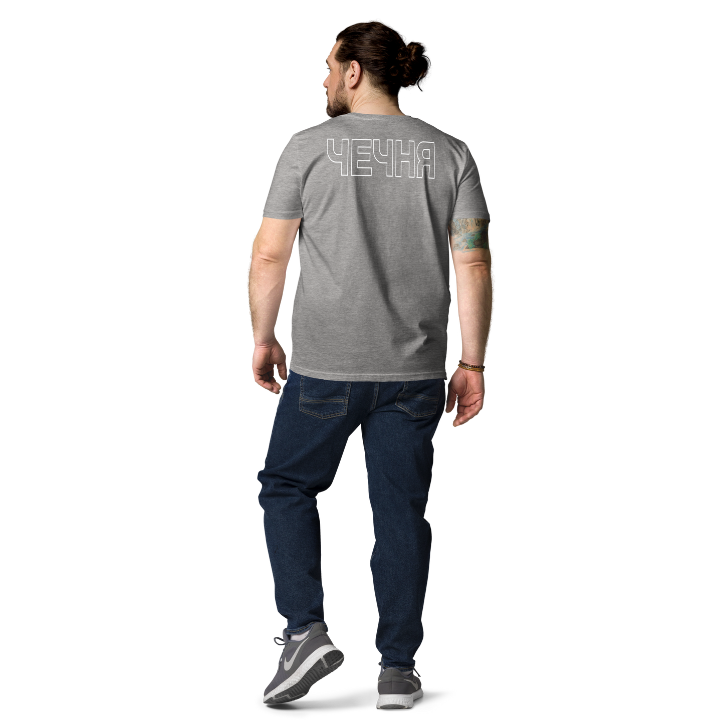 Bio-Baumwoll-T-Shirt "ЧЕЧНЯ"