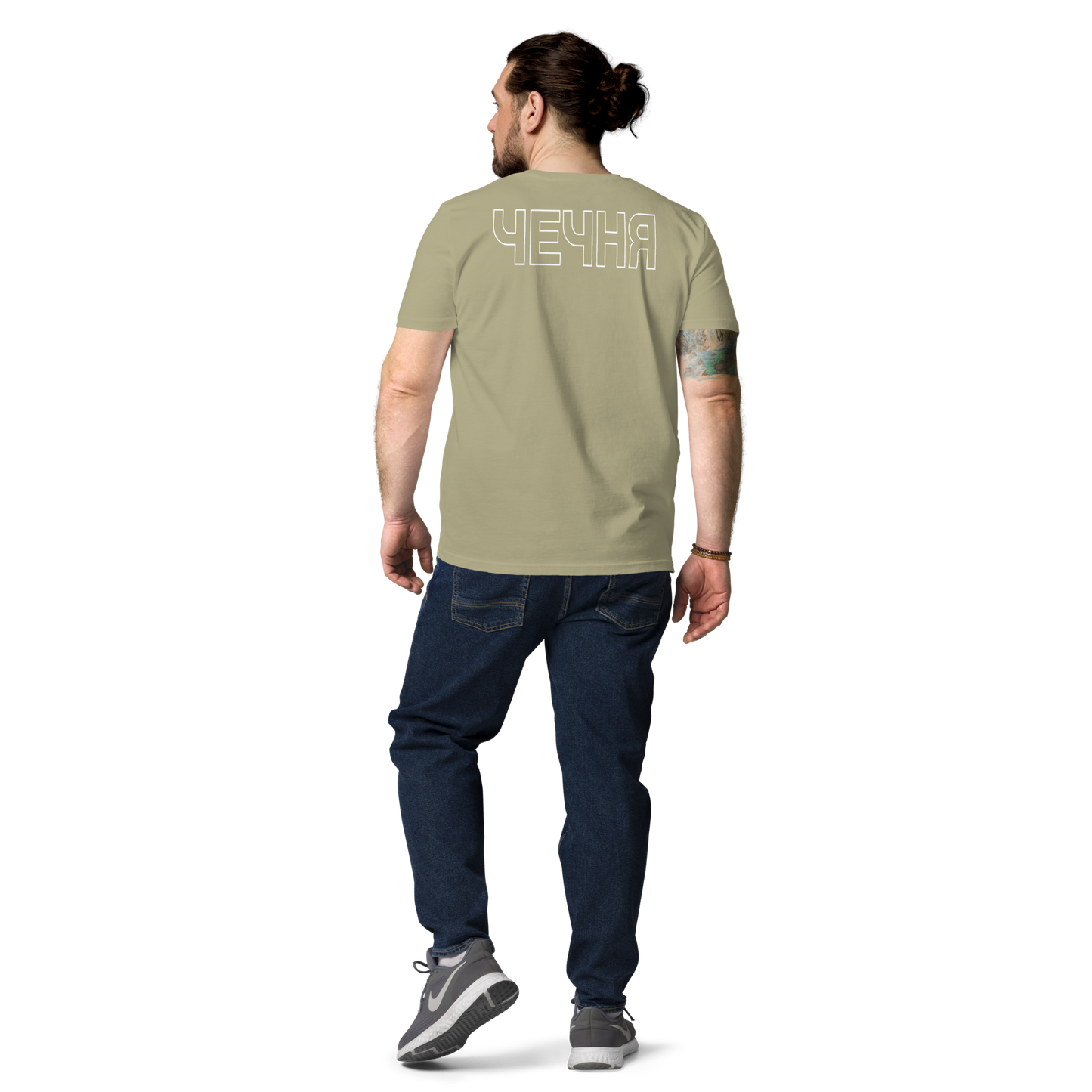 Bio-Baumwoll-T-Shirt "ЧЕЧНЯ"