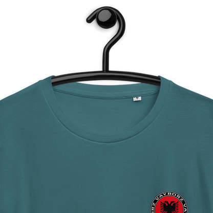 "DIASPORA ALBANIEN" Bio-Baumwoll-T-Shirt