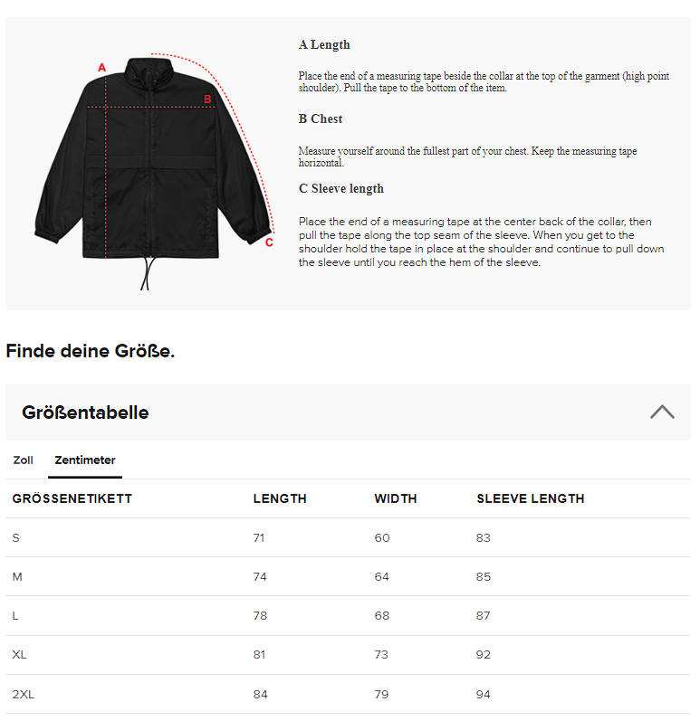 Windbreaker jacket Borz Crescent