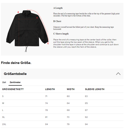 Windbreaker Jacke Adyge