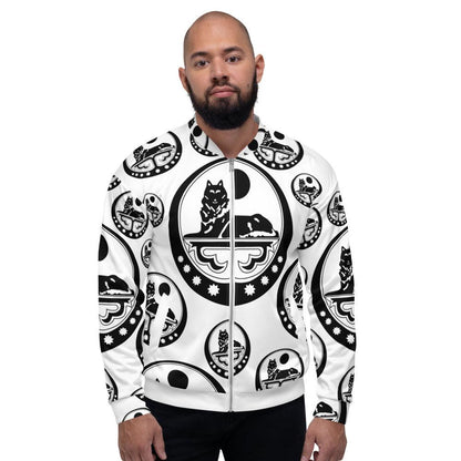 Bomberjacke White Borz - VAYBORZ