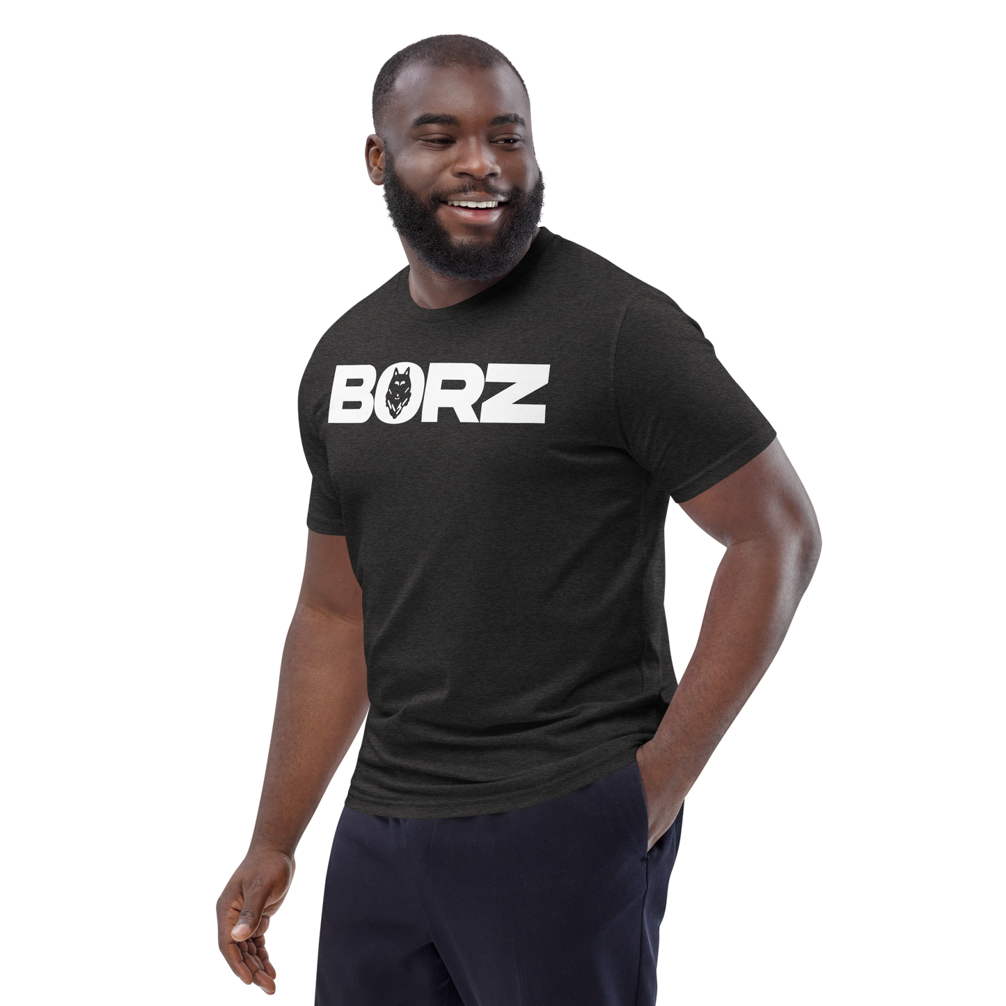 Bio-Baumwoll-T-Shirt "BORZ"
