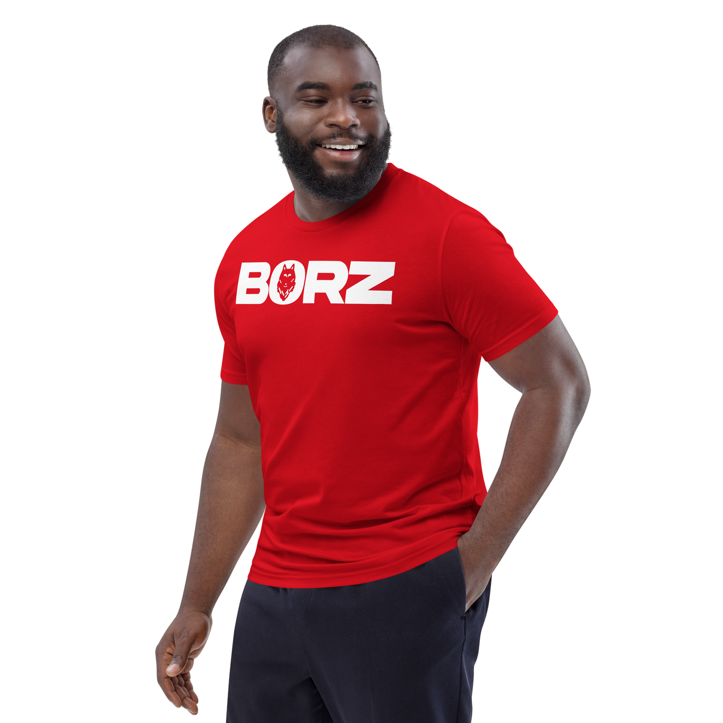 Bio-Baumwoll-T-Shirt "BORZ"